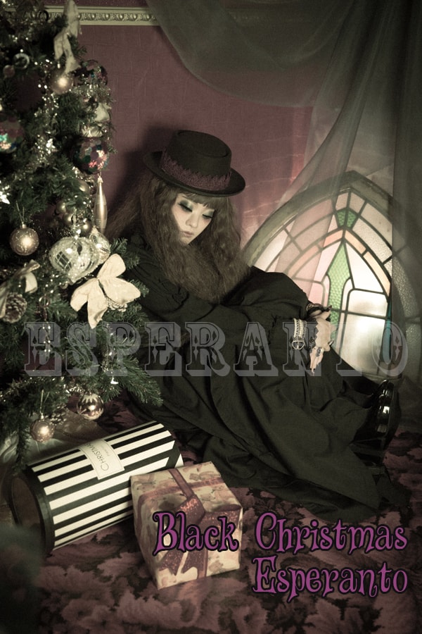 京都 変身写真 ドレス クリスマス サンタクロース 化粧 メイク ヘアメイク コスプレ