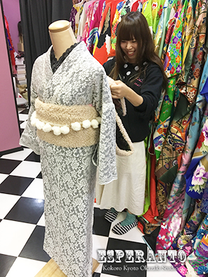 京都 レトロモダン着物 ココヒメ 写真 カメラ 撮影 旅行 観光 化粧 ヘアメイク 