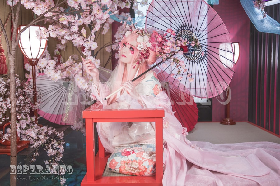 桜満開のESPERANTOで桜樂姫キャンペーン