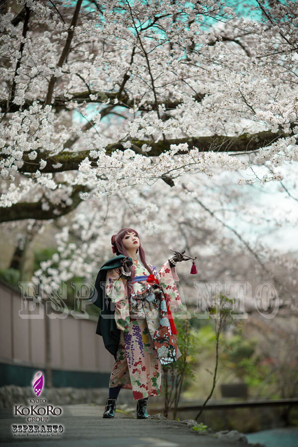 桜ポートレート