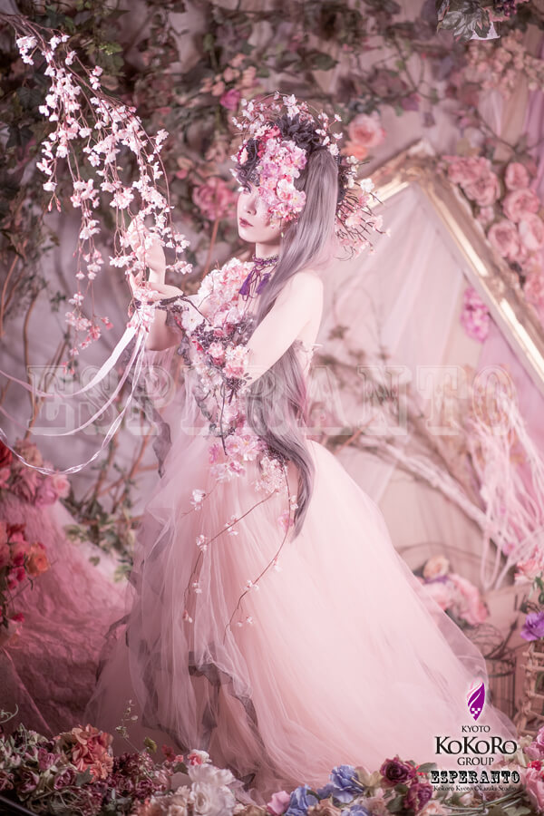 桜　ドレス