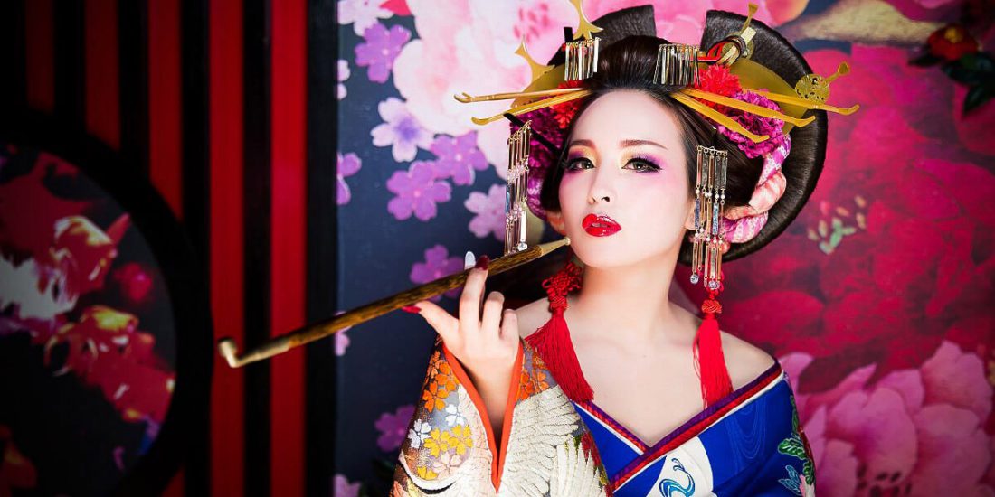 日本伝統品物 日本髪 サイズが選べる2台セット！文金高島田 日本髪かつら （お手軽