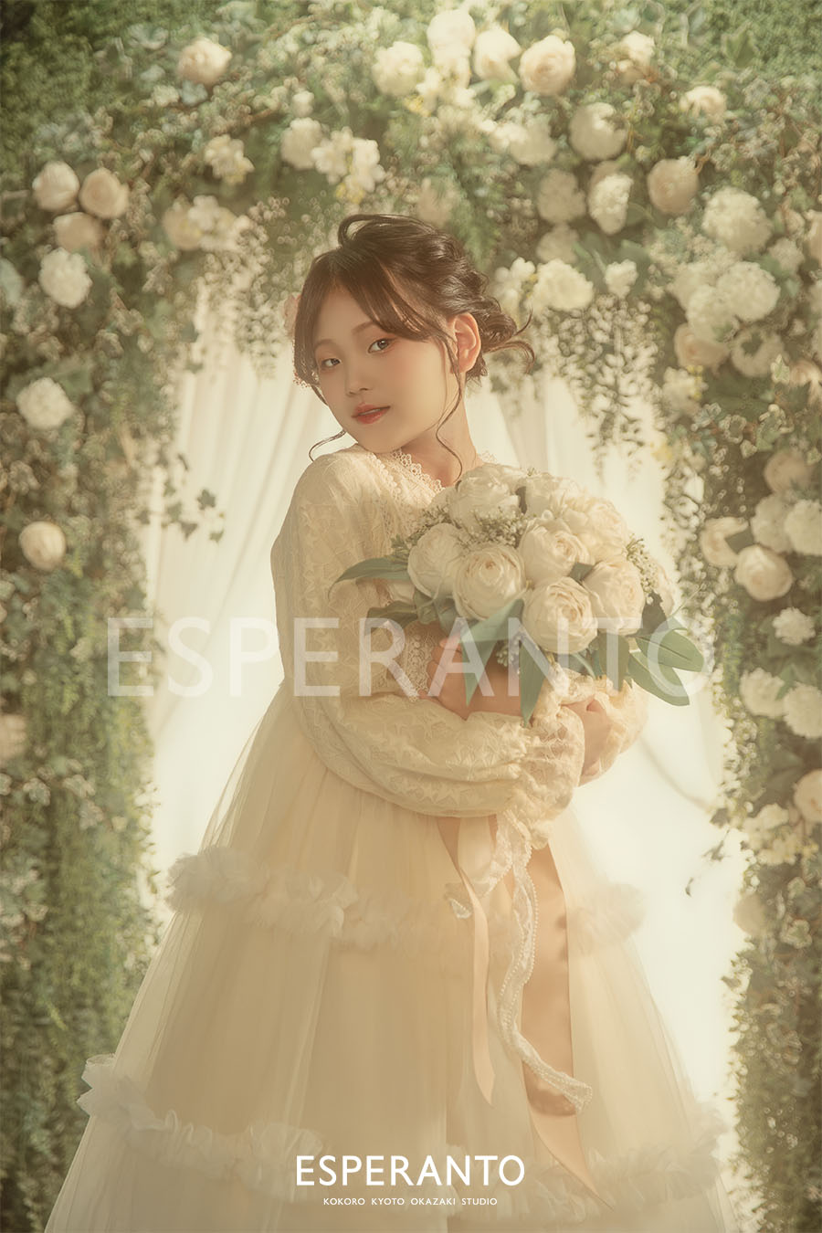 関西　子供　ドレス撮影