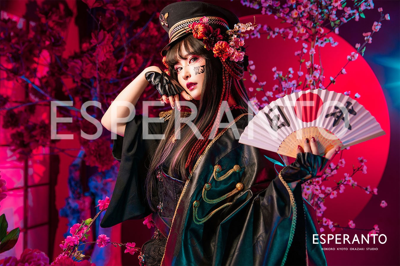 年賀状　写真　京都