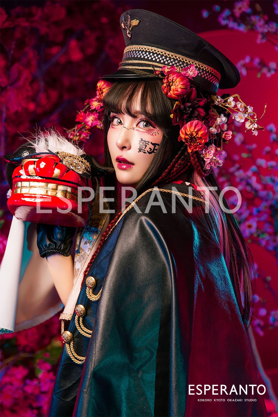 年賀状　写真　京都