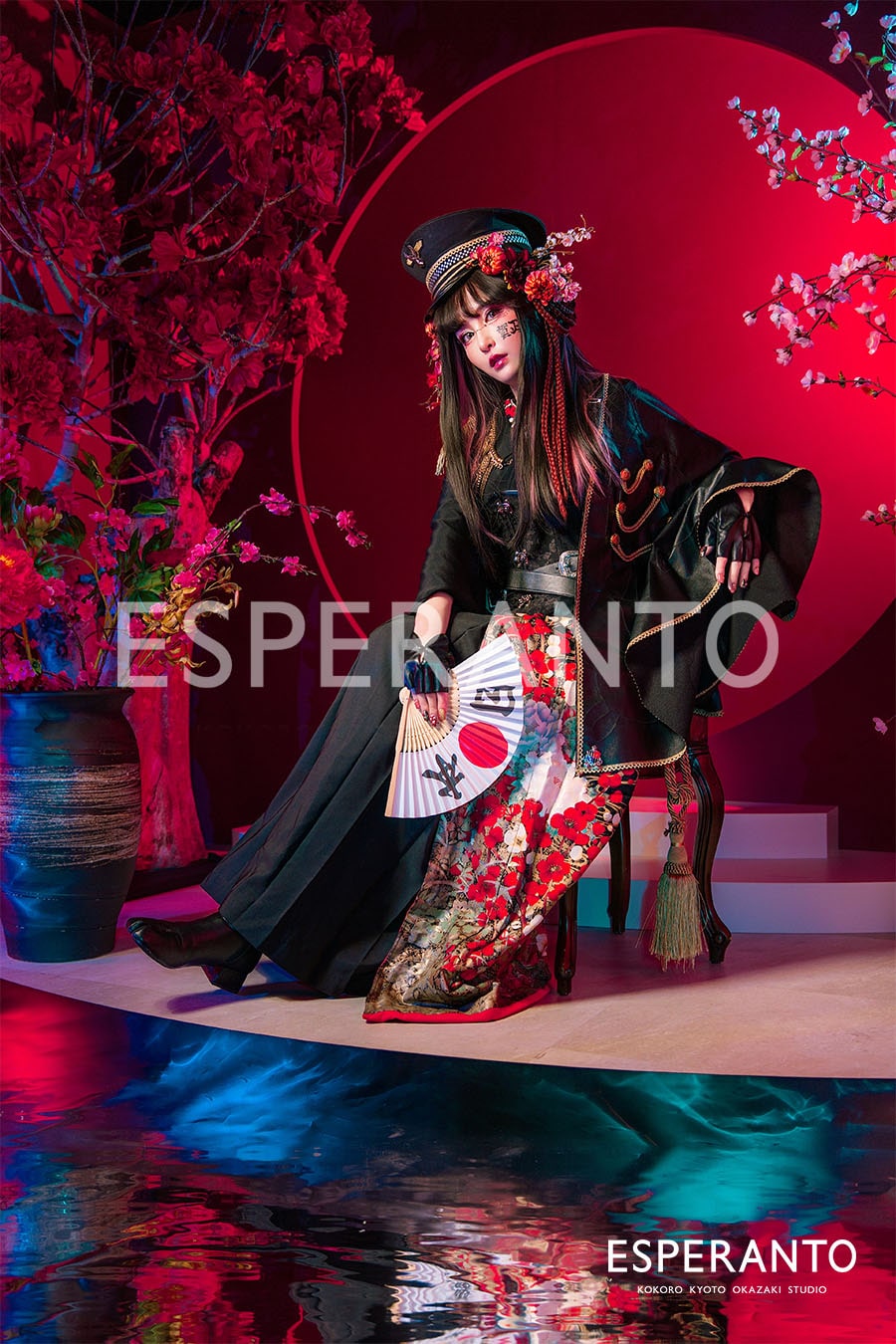 年賀状　写真　京都