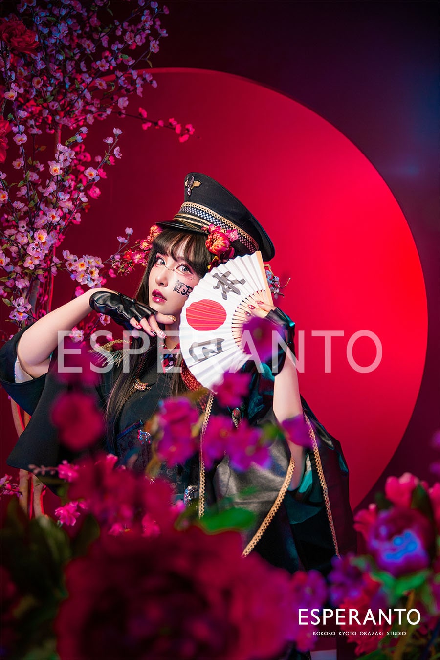 年賀状　写真　京都