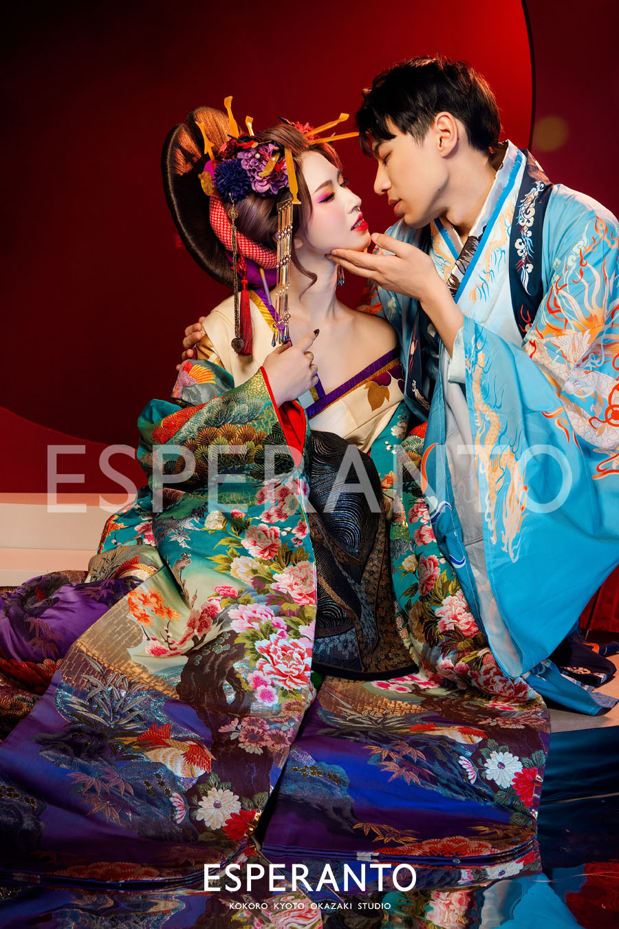 花魁体験カップル