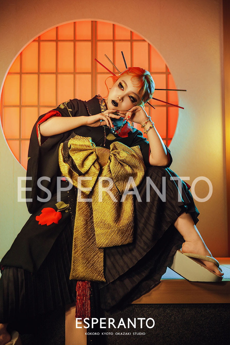 ジャポニスム 京都 着物撮影