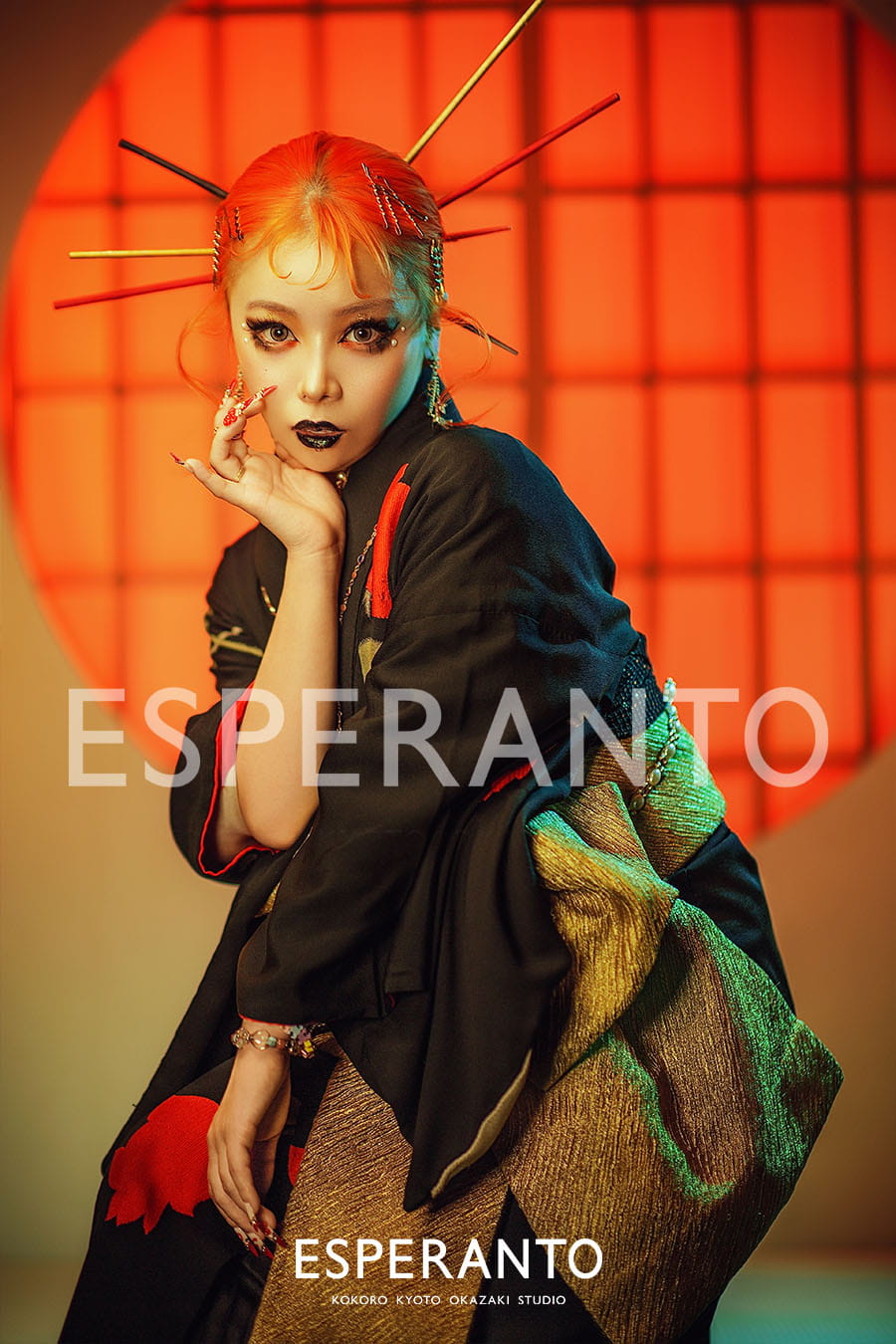 ジャポニスム 京都 着物撮影