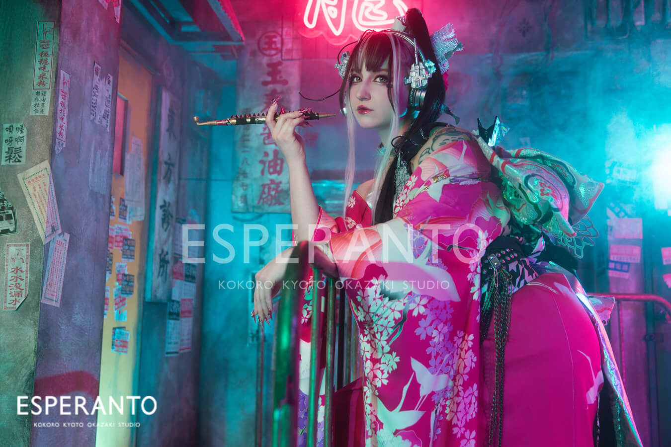 サイバーパンク京都　撮影