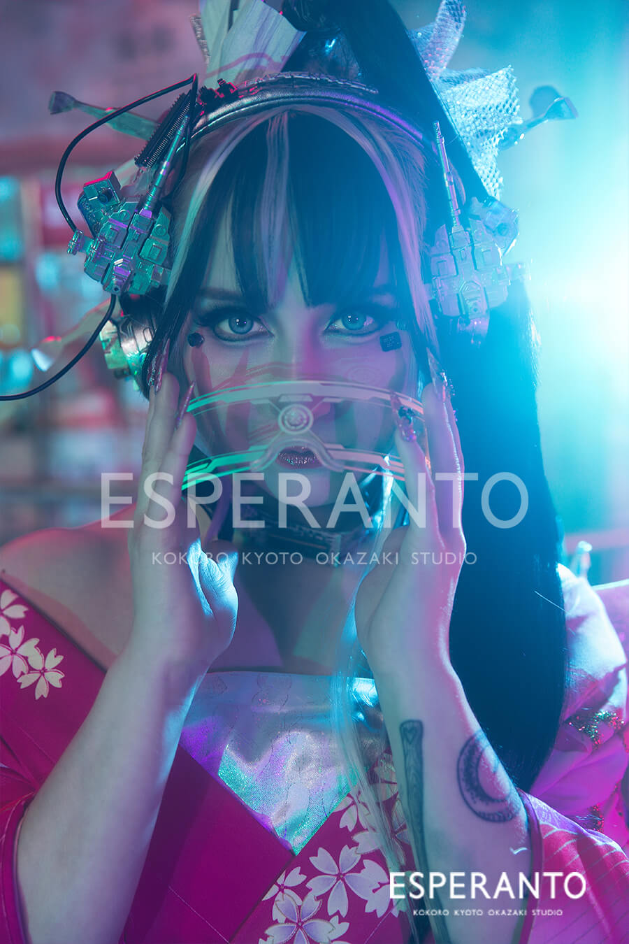 サイバーパンク京都　撮影