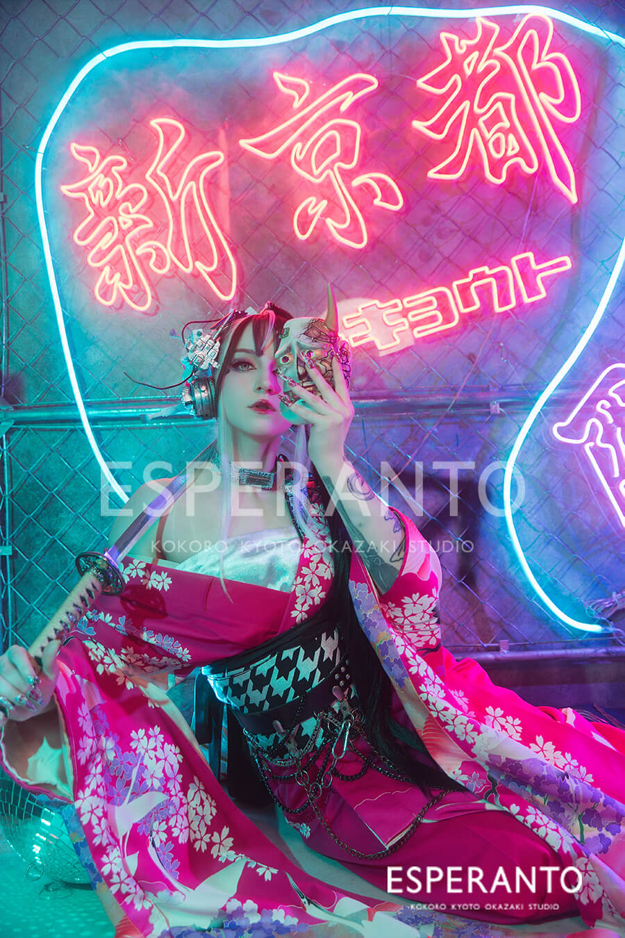 サイバーパンク京都　撮影