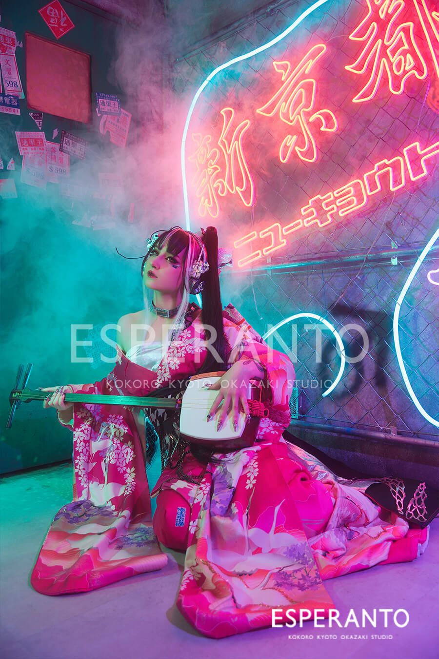 サイバーパンク京都　撮影