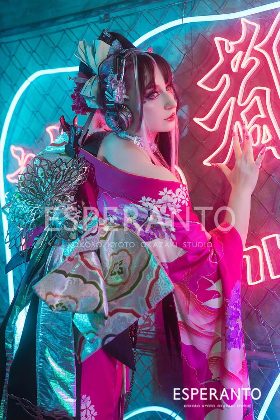 サイバーパンク京都　撮影