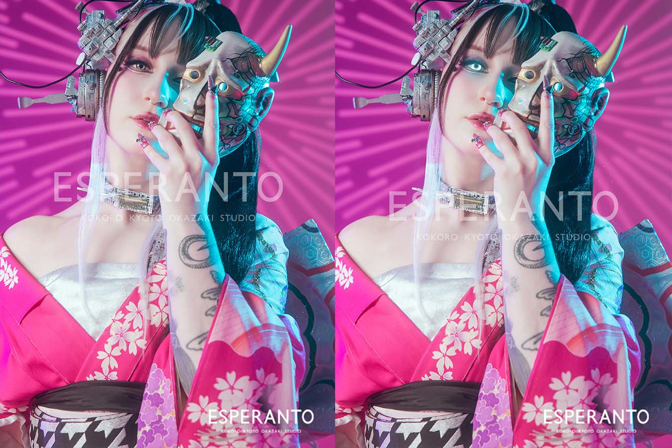 サイバーパンク京都　撮影