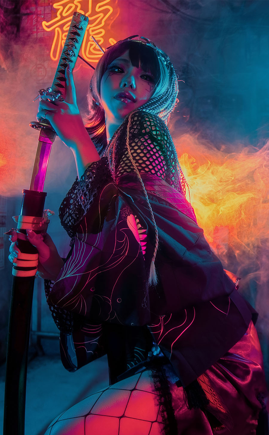 月影レディ　サイバーパンク京都