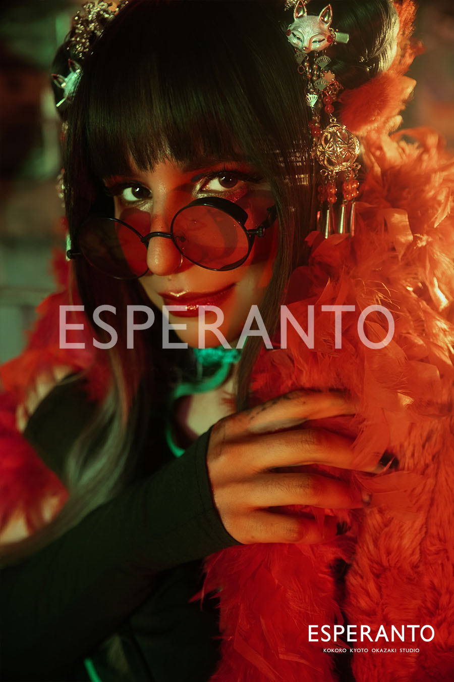 Cool group styling from the Cyberpunk Plan photoshoot
